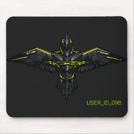 タクティカル RAVEN_CORE ゲーマーマウスパッド - アシッドグリーンT マウスパッド