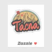 タクナ、アリゾナ州 ステッカー シール (シート)
