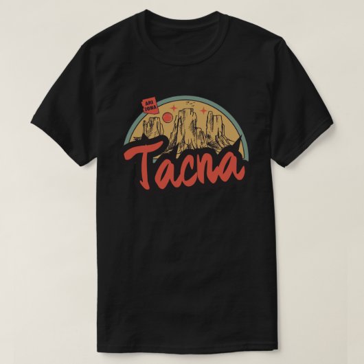 タクナ、アリゾナTシャツ Tシャツ (デザイン正面)