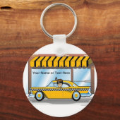 タクパーソナライズされたシードライバー – 男性の漫画 キーホルダー (正面)