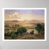 タクベイ低尾根からのメキシコの谷 ポスター (正面)