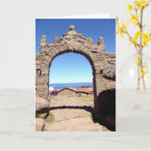 タクヤル弓 カード (黄色い花)