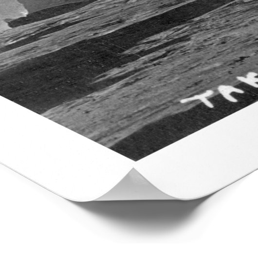 タク氷河アラスカ1914 ポスター (角)