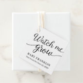 タグの成長を見る、赤ちゃんシャワーの好意タグ、 フェイバータグ (インサイチュ)