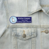 タグの手ま祈たはロゴをグリーターに登録 名札 (インサイチュ)