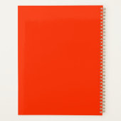 タグス川の古いフェリーとリスボンのスカイライン プランナー手帳 (裏面)