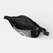 タグボーカラフルト黒白マンダラパターン ファニーパック (見開き)