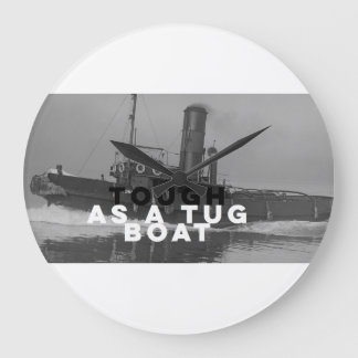 タグボートとして堅い大きい柱時計 ラージ壁時計