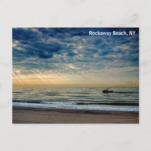 タグボートと鳥はがき ポストカード (正面)