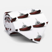 タグボートのタイ ネクタイ (ロール)