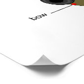 タグボートの回路図 ポスター (角)