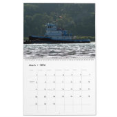 タグボートは2014年をカレンダーに記録します カレンダー (3月 2026)