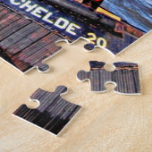 タグボートを持つ美しい写真、アントワープ ジグソーパズル (側面)