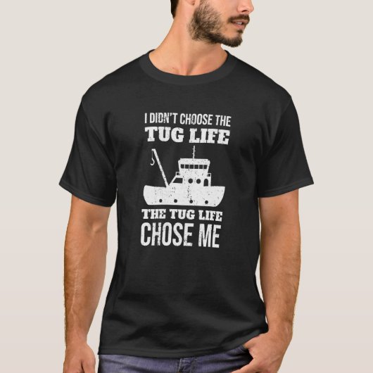 タグボートクルー 船長 ボートの名言 プレミアム Tシャツ (正面)