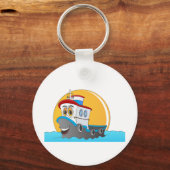 タグボート漫画 キーホルダー (正面)