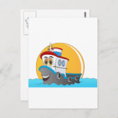 タグボート漫画 ポストカード (正面/裏面)