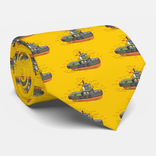 タグボート ネクタイ (ロール)