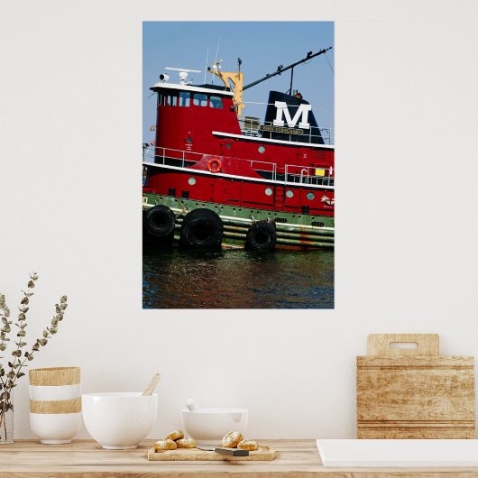 タグボート ポスター (キッチン)