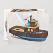 タグボート ポストカード (正面/裏面)
