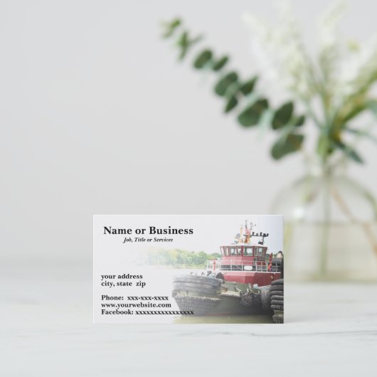 タグボート 名刺 (スタンド正面)