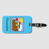 タグボーパーソナライズされたト ラゲッジタグ (正面横)