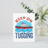 タグボー保トオンTuging ポストカード (スタンド正面)