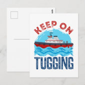 タグボー保トオンTuging ポストカード (正面/裏面)