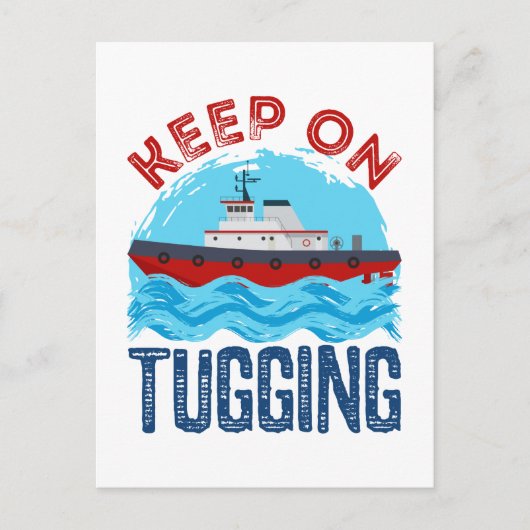 タグボー保トオンTuging ポストカード (正面)