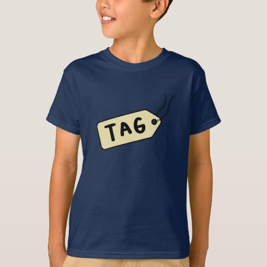 タグ付けが最も重要 Tシャツ (正面)