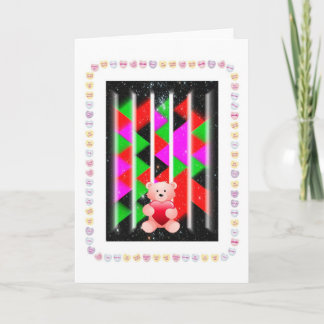 タグ読取り穿孔機とのMS第2のラベルのバレンタインカードスキャン シーズンカード