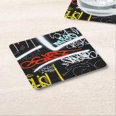 タグ スクエアペーパーコースター (アングル)