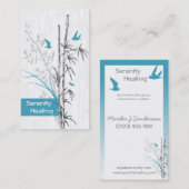 タケおよびブルーバードの名刺 名刺 (正面/裏面)