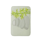 タケおよび禅の石 バスマット (正面縦)