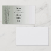 タケかFung Shui 名刺 (正面/裏面)