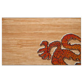 タケの東洋のドラゴン ファブリック (ファットクウォーター)