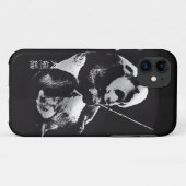 タケの葉で遊ぶかわいいジャイアントパンダ Case-Mate iPhoneケース (裏面(横))