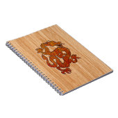 タケの赤いドラゴンは好みます ノートブック (右側)