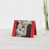 タケは二重幸福に中国のな結婚式を去ります 招待状 (裏面)