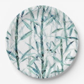 タケは分岐します ペーパープレート (正面)