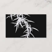 タケは黒い名刺を去ります 名刺 (裏面)