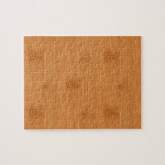 タケトーストの木製の穀物の一見 ジグソーパズル (横)