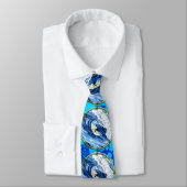 タケ円のサーファー ネクタイ (タイ)