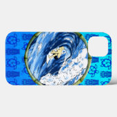 タケ円のサーファー Case-Mate iPhoneケース (裏面 (横))