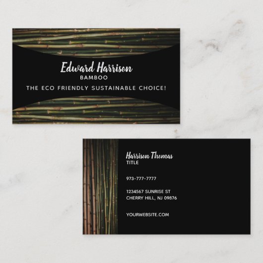 タケ名刺 名刺 (正面/裏面)