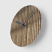 タケ壁 ラウンド壁時計 (傾斜)