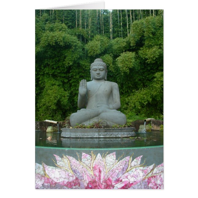 タケ森林の仏 (正面)