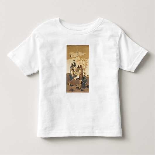 タケ森林の7人の賢者 トドラーTシャツ (正面)