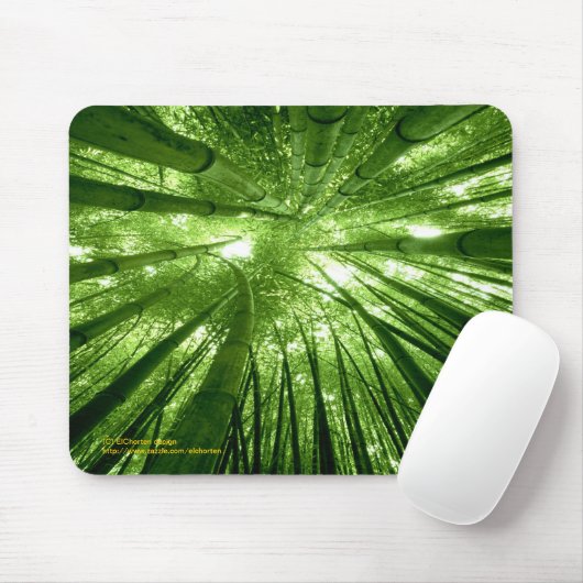 タケ森林mousepad マウスパッド (マウス)