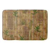 タケ樹皮布の布 バスマット (正面)