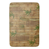 タケ樹皮布の布 バスマット (正面縦)